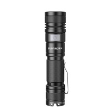 Supfire zoomable flashlight zoom led torch light powerful tactical promotion police outdoor mini military flashlights